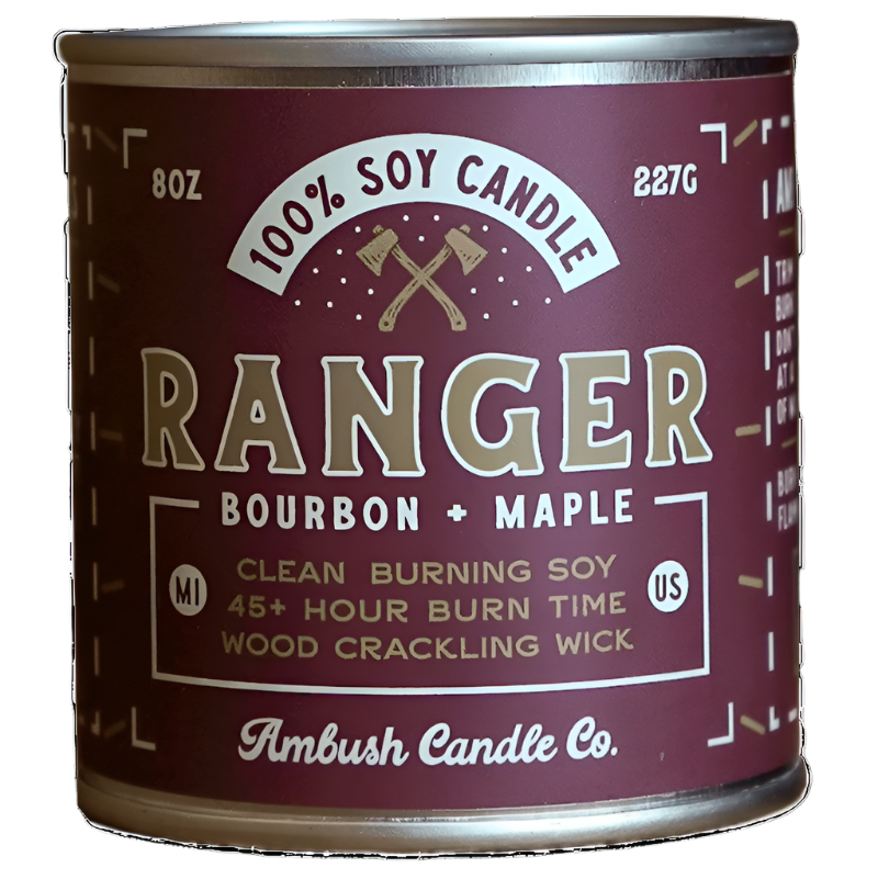 Ranger Candle – Bourbon & Maple