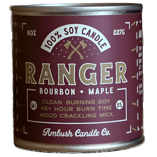 Ranger Candle – Bourbon & Maple