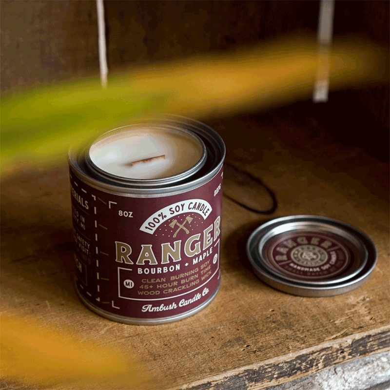 Ranger Candle – Bourbon & Maple