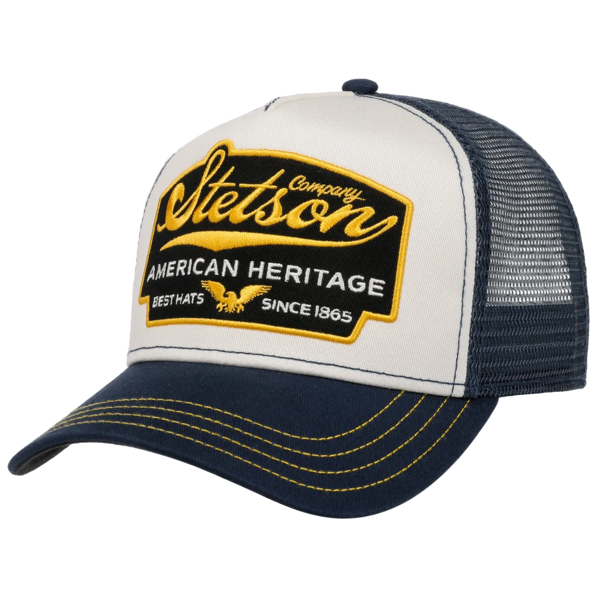 Stetson American Heritage Trucker Cap, Navy