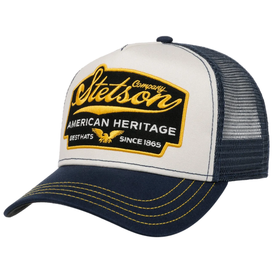 Stetson American Heritage Trucker Cap, Navy