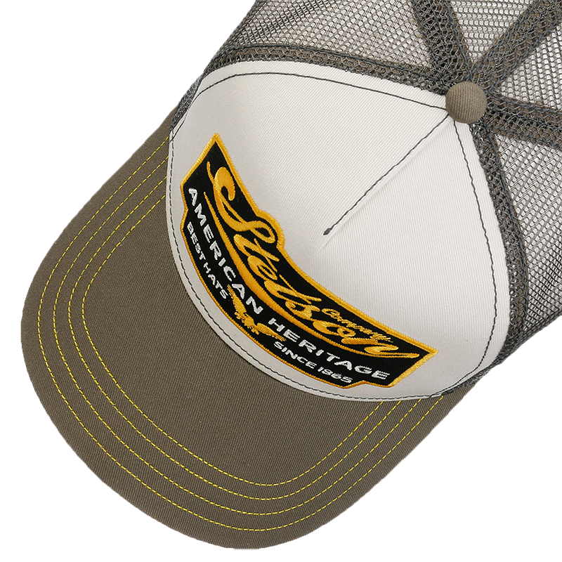 American Heritage Trucker Cap, Olive