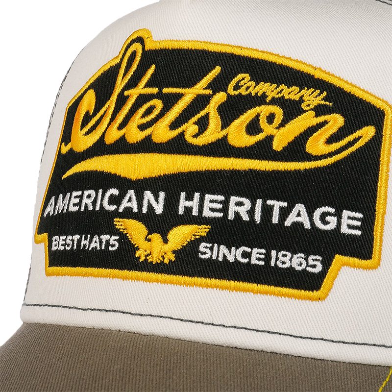 American Heritage Trucker Cap, Olive