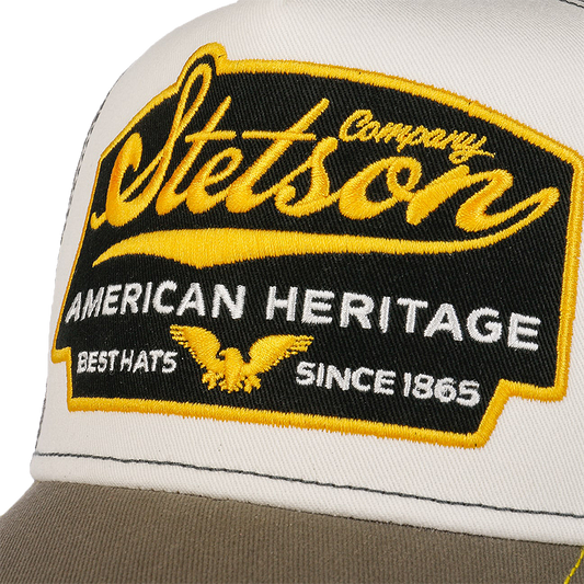American Heritage Trucker Cap, Olive
