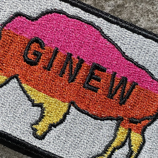 Ombre Buffalo Patch