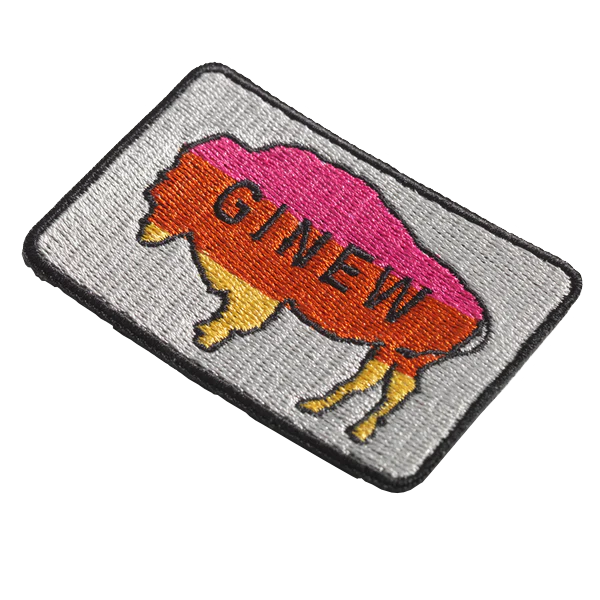 Ombre Buffalo Patch
