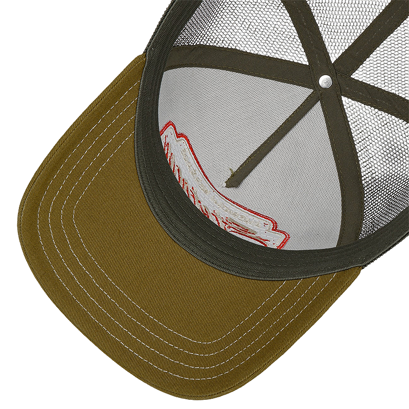 Stetson Classic Race Trucker Cap from underneath