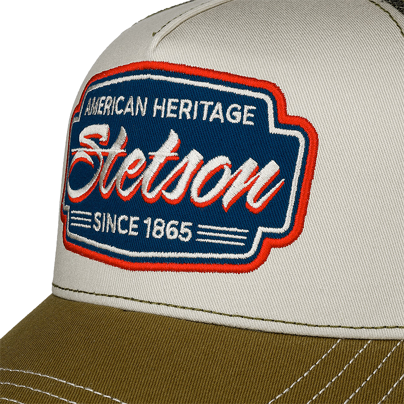 Stetson Classic Race Trucker Cap close-up