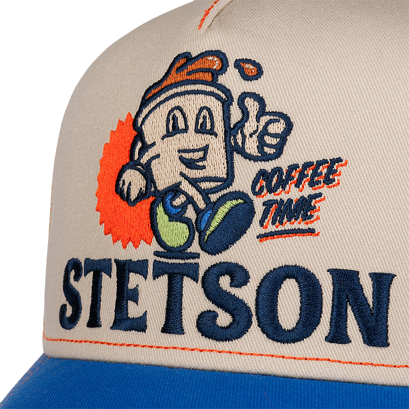 Stetson Coffee Time Trucker Cap details