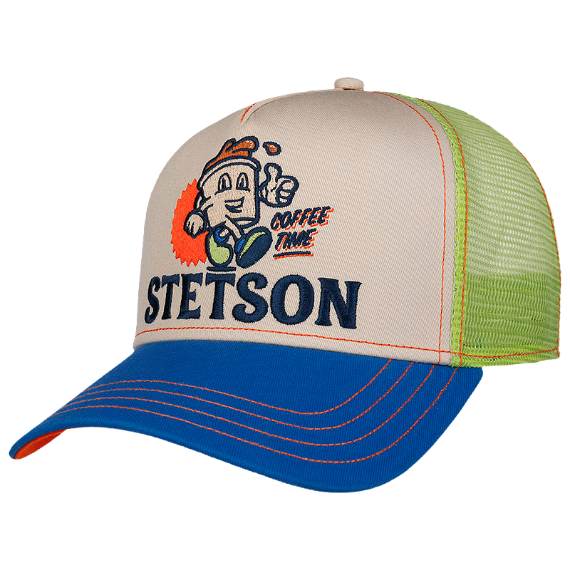 Stetson Coffee Time Trucker Cap