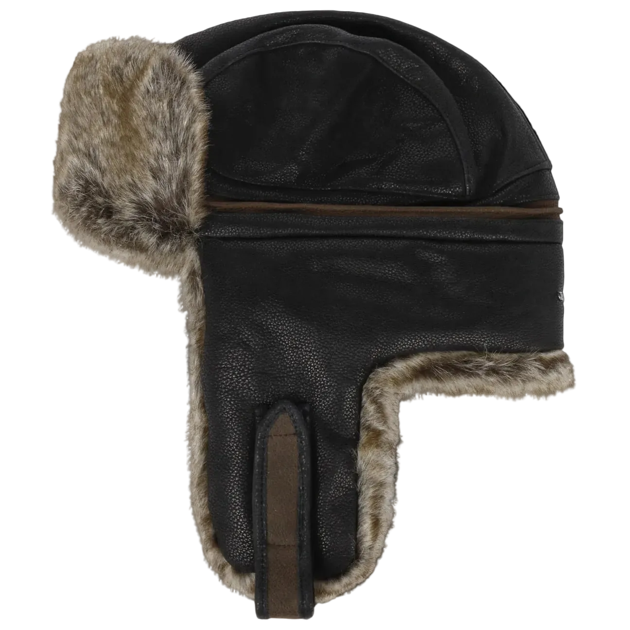 Cowhide Aviator Cap