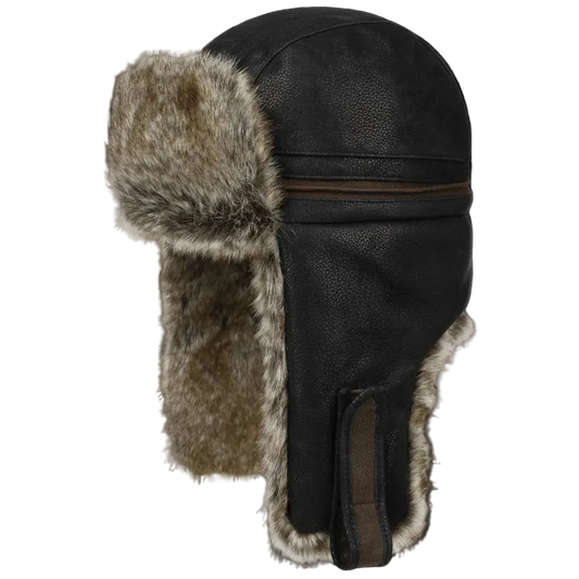 Cowhide Aviator Cap