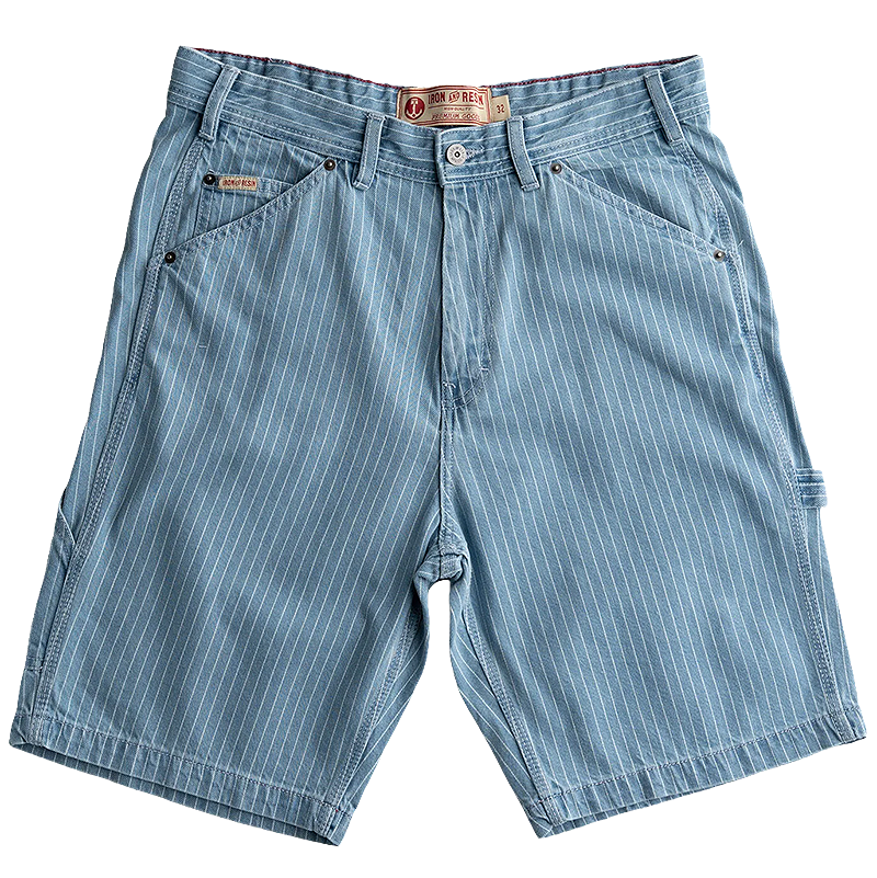 Iron & Resin Dennis Shorts in Bleach, light blue