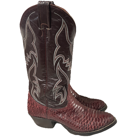 1980s Snake Skin Boots