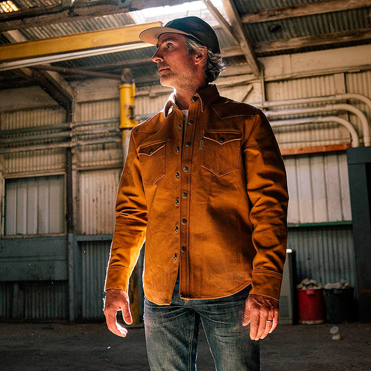 Fenceline Shirt In Cognag