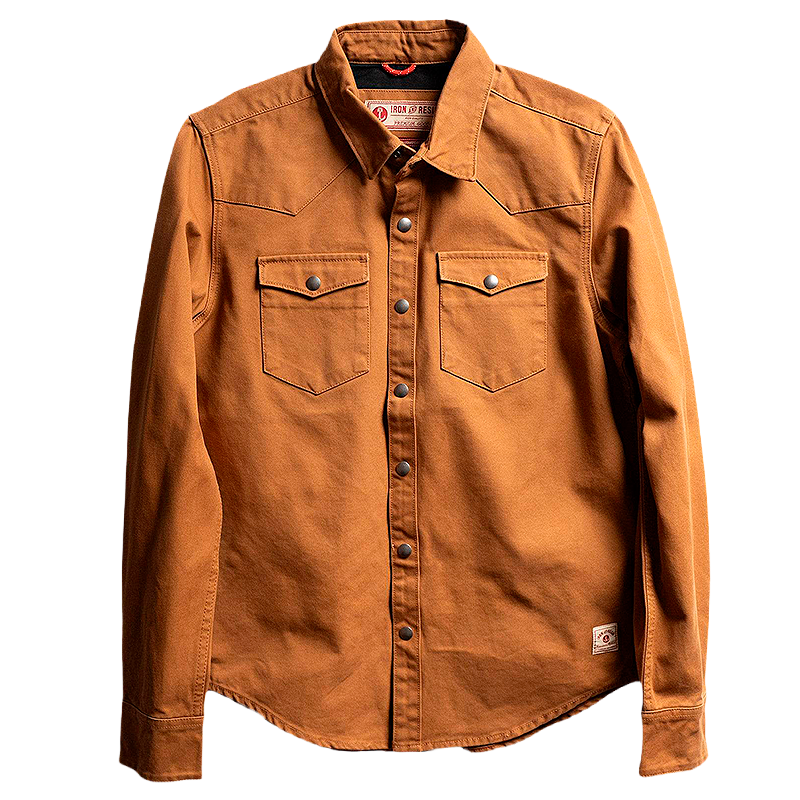 Fenceline Shirt In Cognag