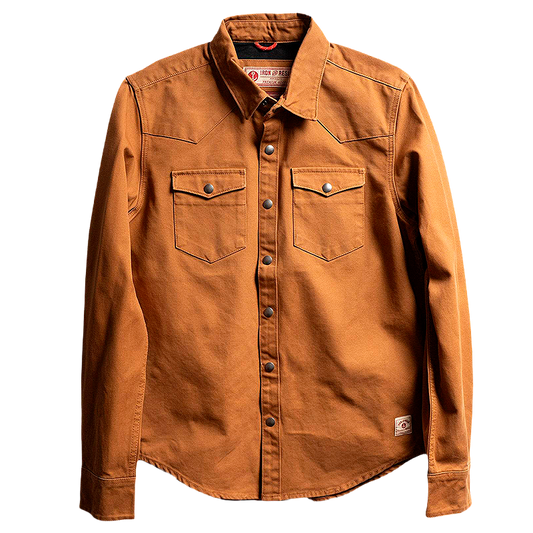 Fenceline Shirt In Cognag