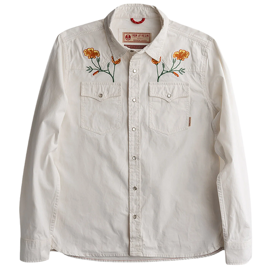 Iron & Resin Field Twill Shirt from the front