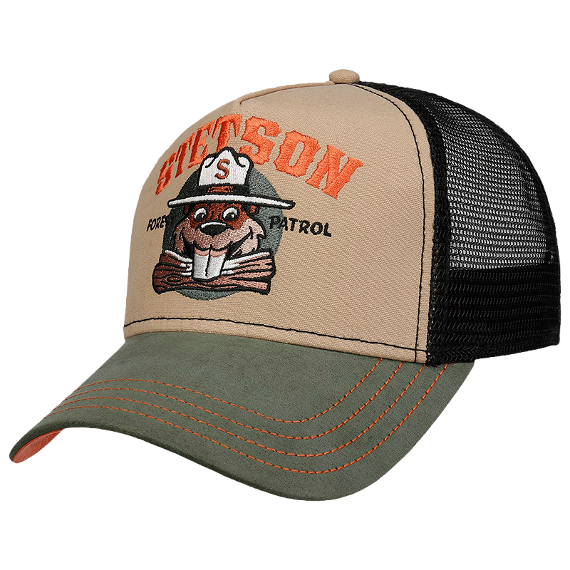 Stetson Forest Patrol Trucker Cap seen from the front