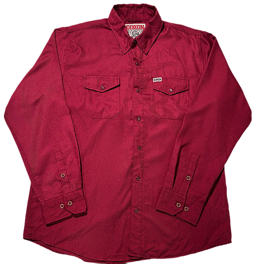 Flannel Shirt With Pearl Snaps