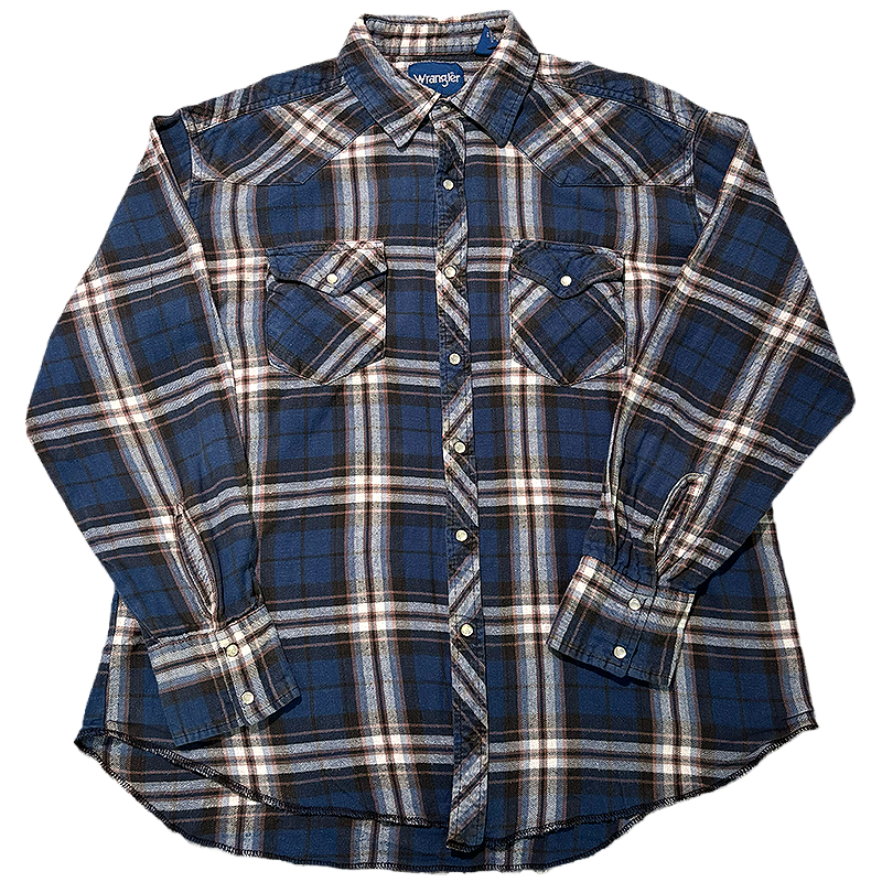 1990s Western Flannel Shirt