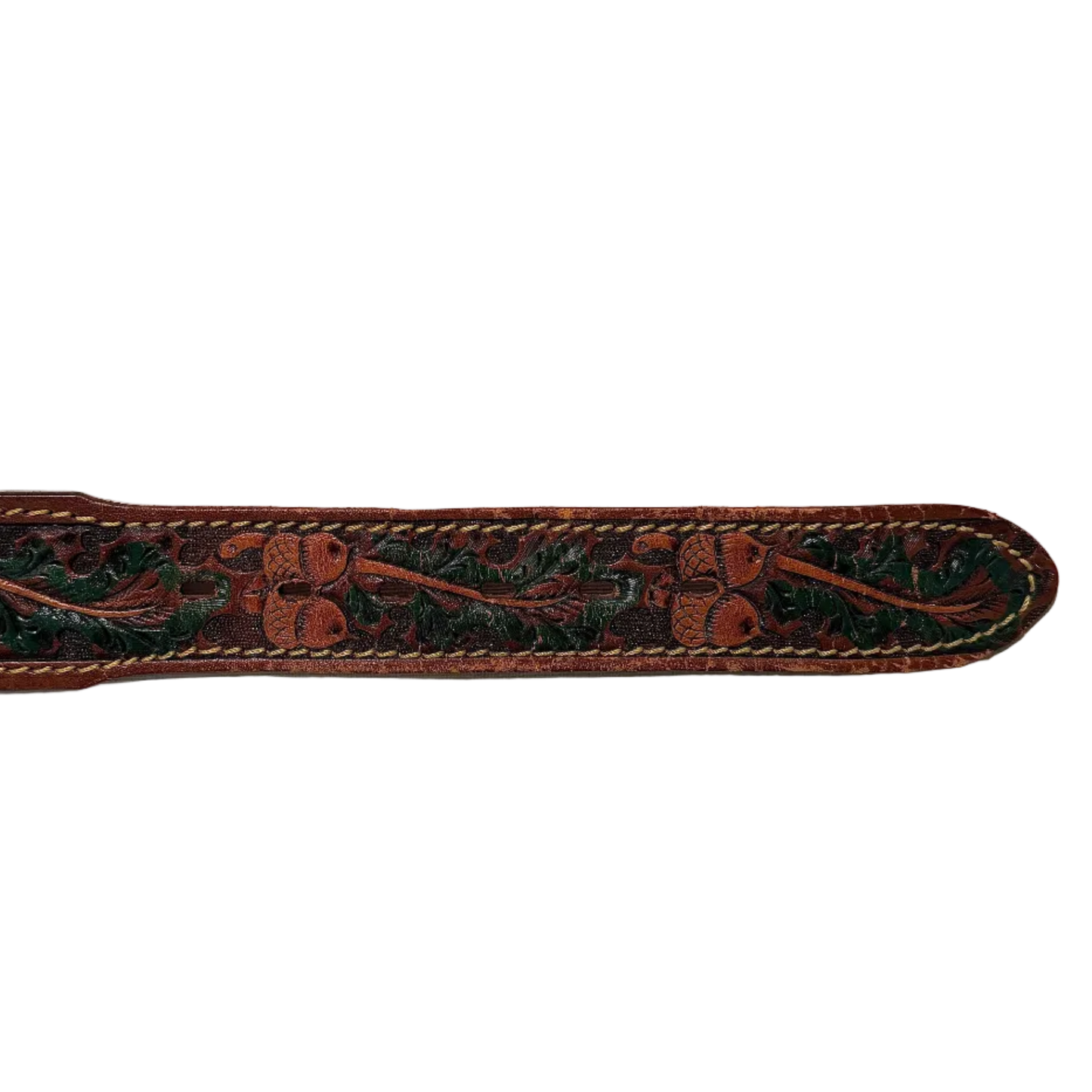 Chambers Belt Co. Handmade Leather Belt tip