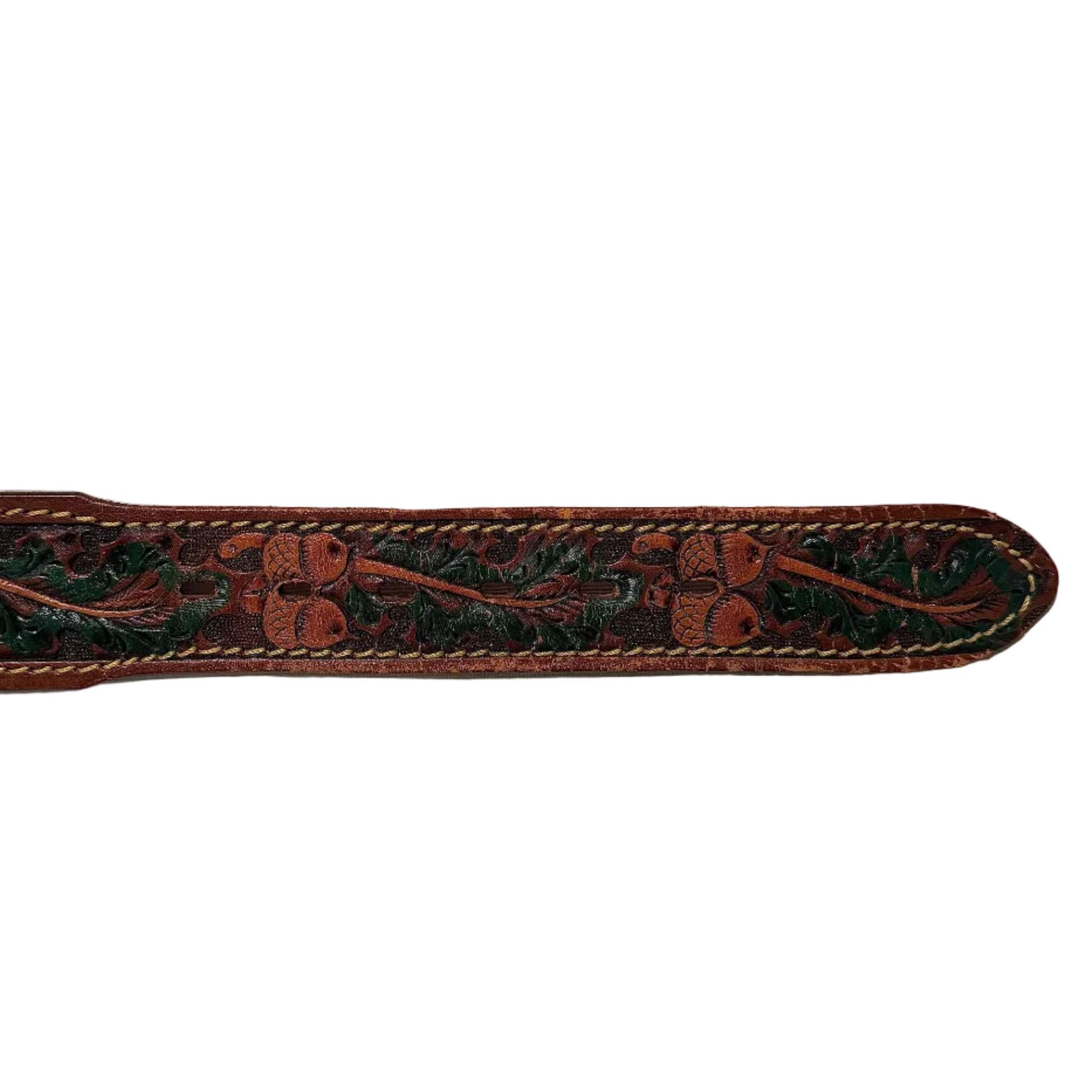 Chambers Belt Co. Handmade Leather Belt tip