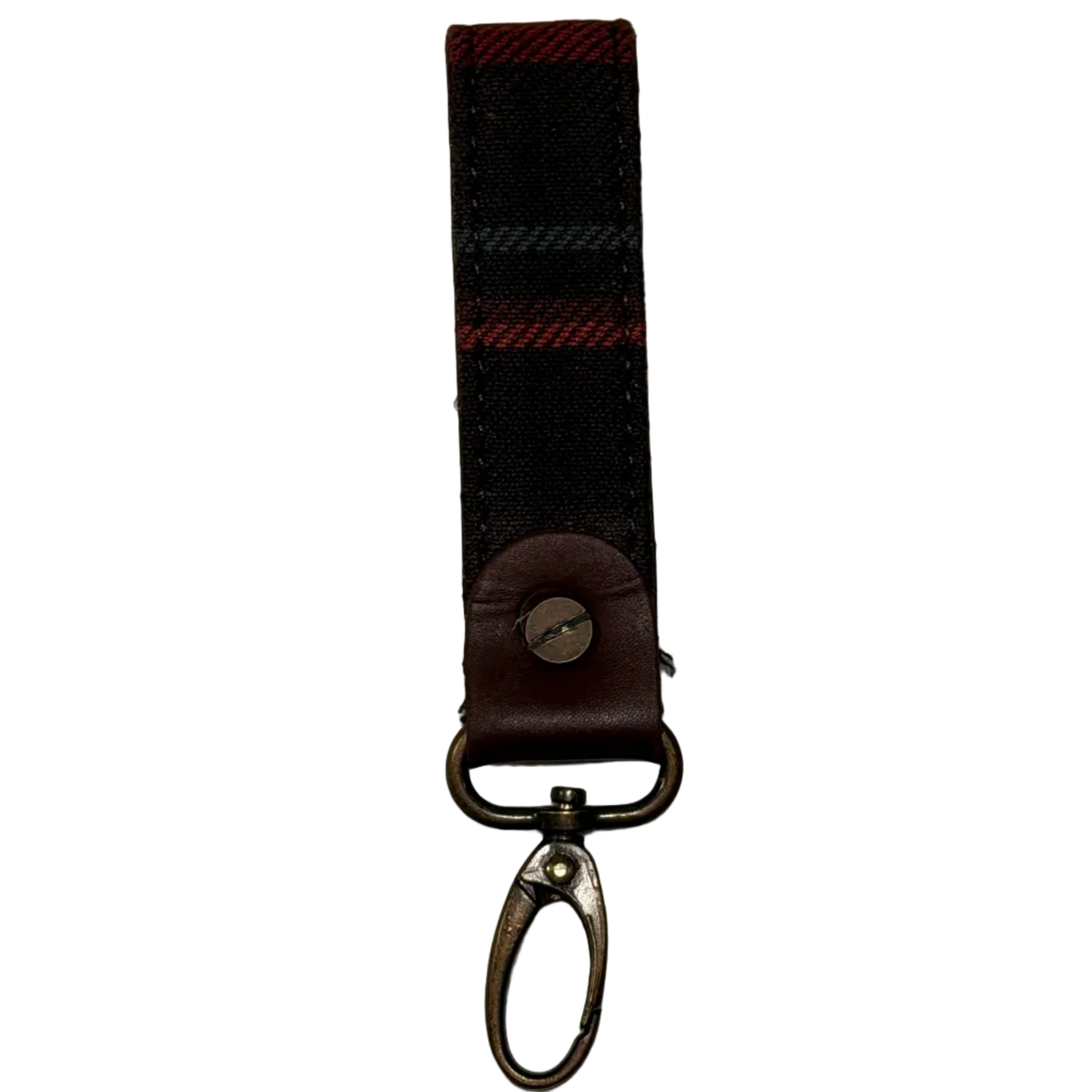 Iron & Resin Flatland Keyring, backside