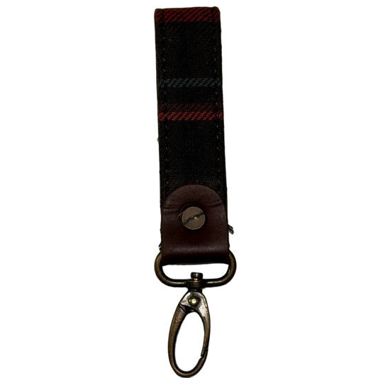 Iron & Resin Flatland Keyring, backside