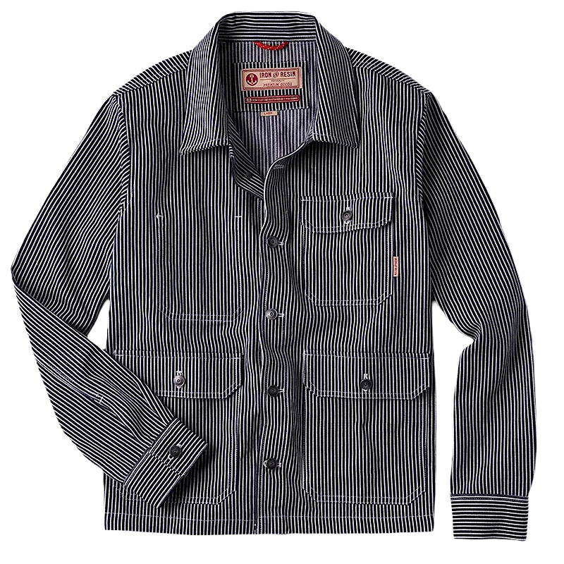 Iron & Resin Hill Hickory Jacket from the front