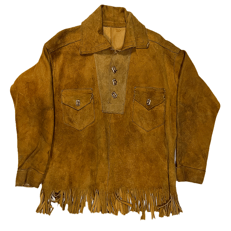 1960s Rough-Out Leather Shirt