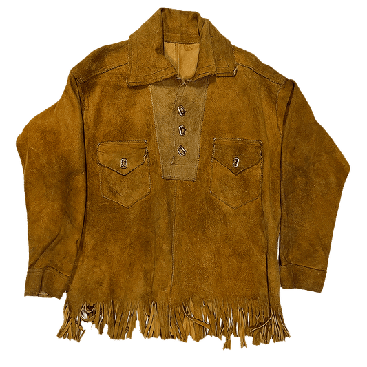 1960s Rough-Out Leather Shirt