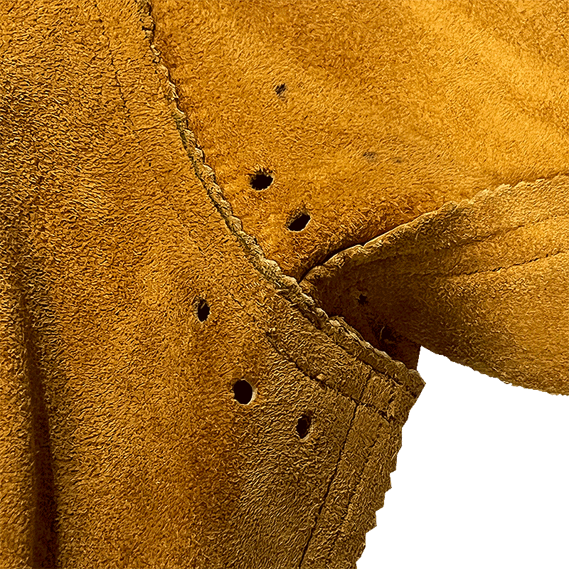 1960s Rough-Out Leather Shirt
