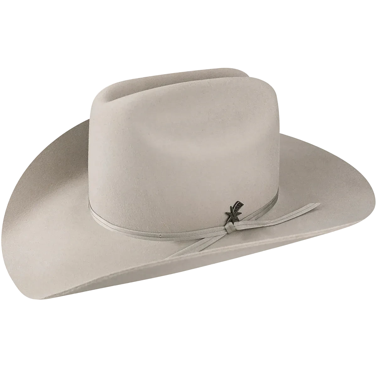 Bailey Stampede 2X cowboy hat in color Silverbelly. 