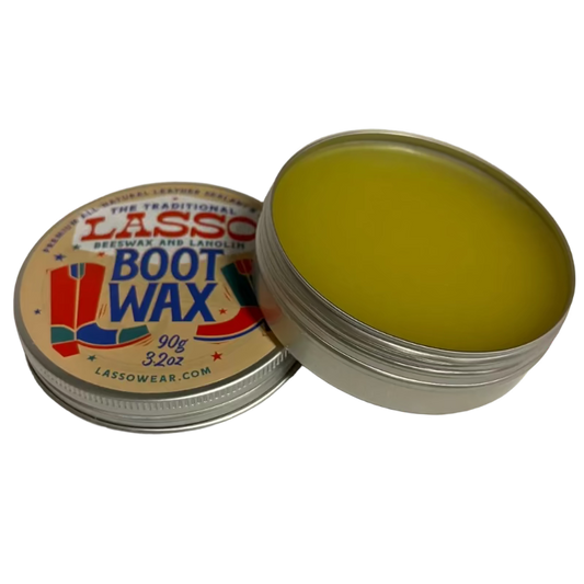 Lasso Boot Wax Tin Opened