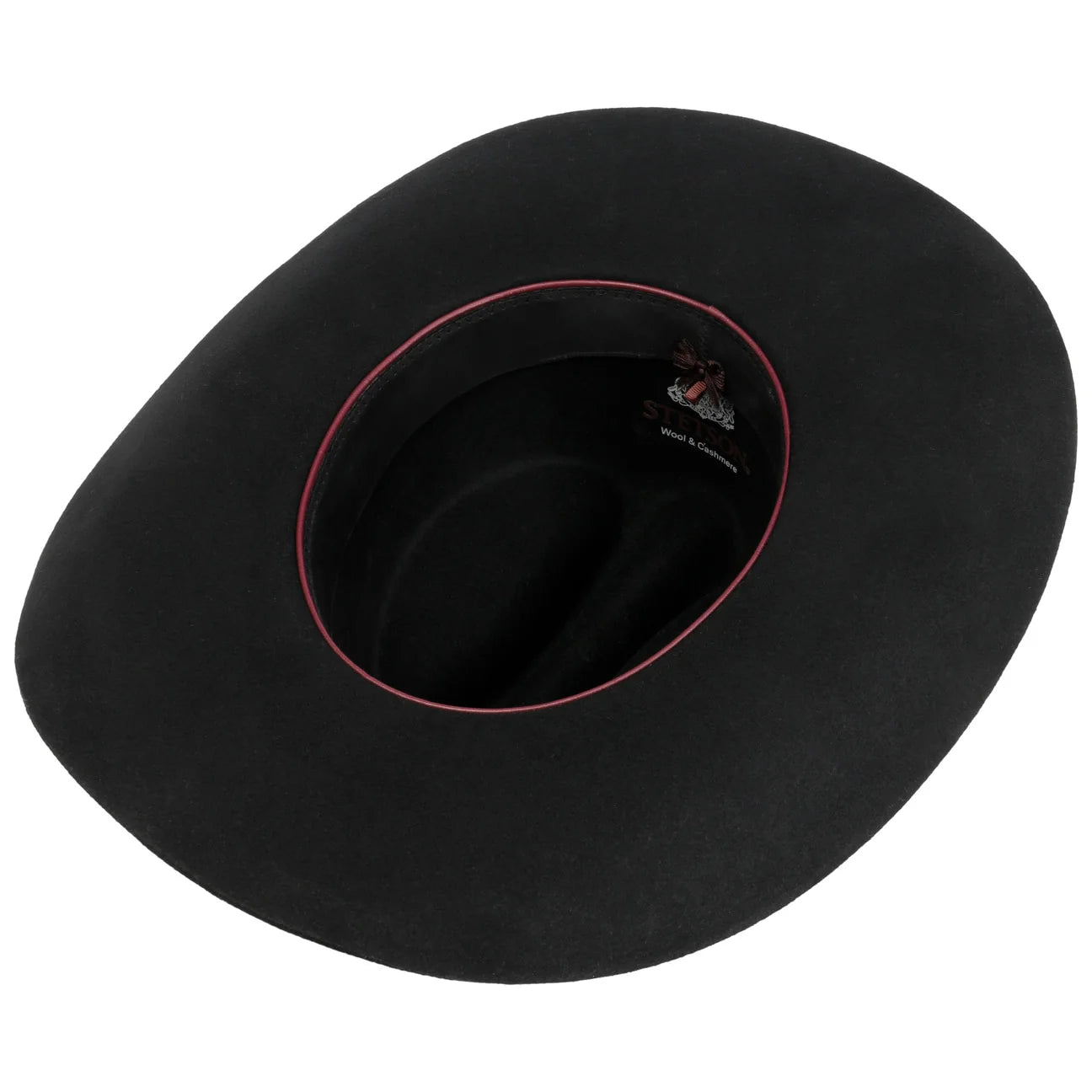 Stetson Laramie Western Woolfelt/Cashmere Cowboy Hat Black