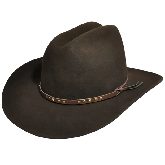 Bailey Chisolm LiteFelt Western Hat in Beaver colorway