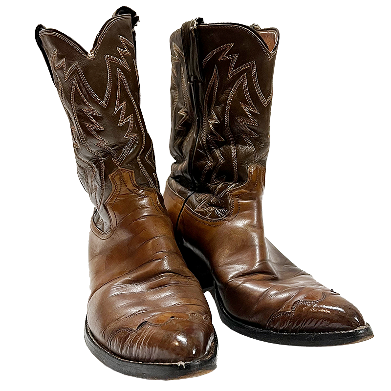 Two-Tone Cowboy Boots