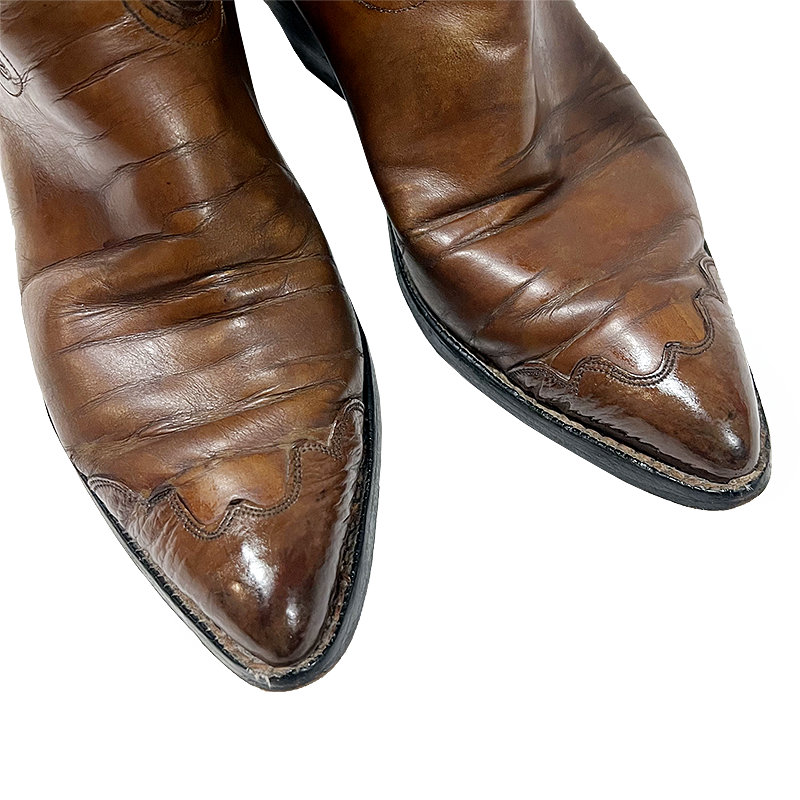 Two-Tone Cowboy Boots