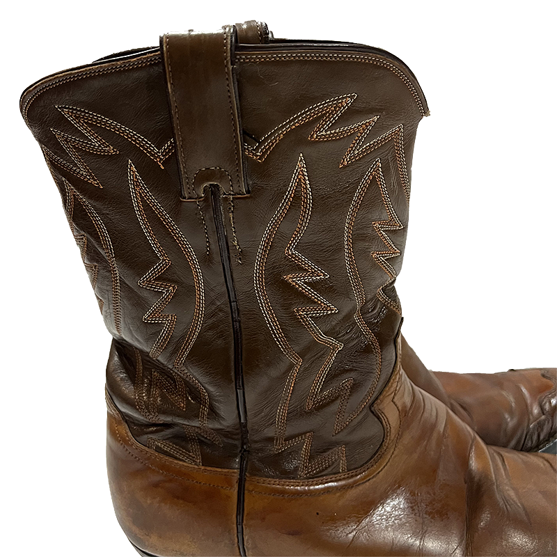 Two-Tone Cowboy Boots