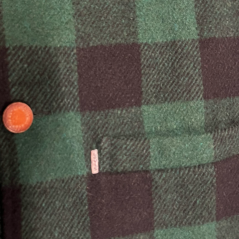 1990s White Tab Wool Vest