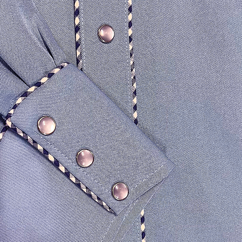 1970s Embroidered Western Shirt