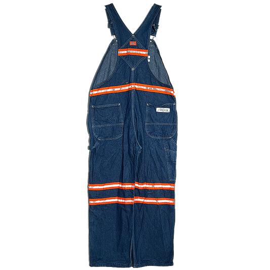 Denim Bib Overall, 3M Scotchlite