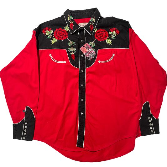 Embroidered Western Shirt