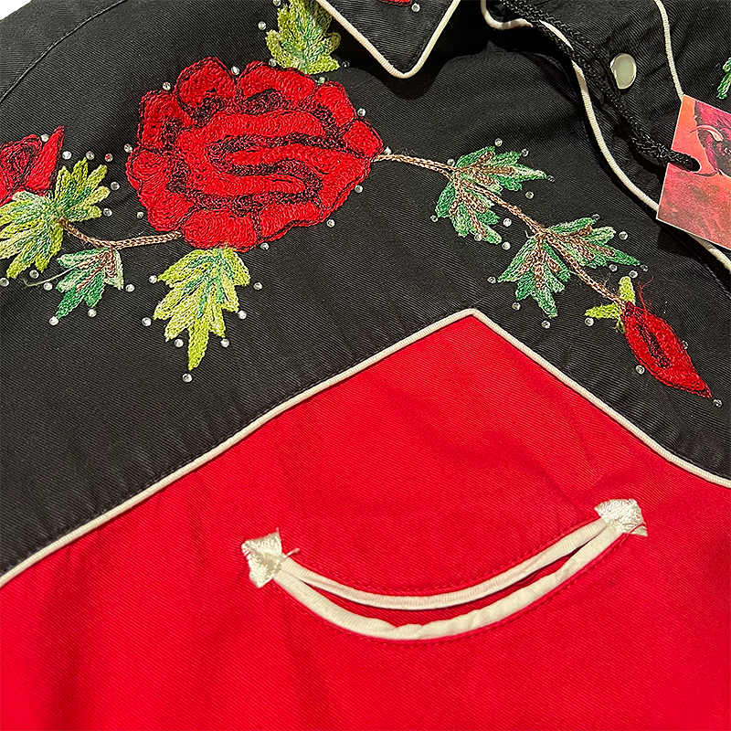 Embroidered Western Shirt