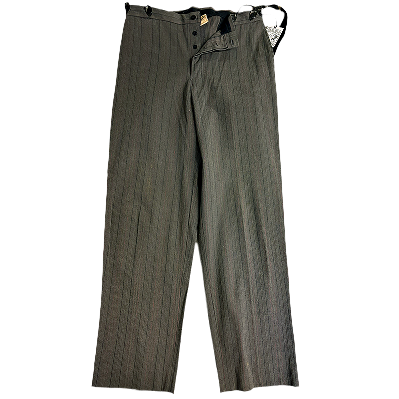 Western Trousers + Braces, New Old Stock!