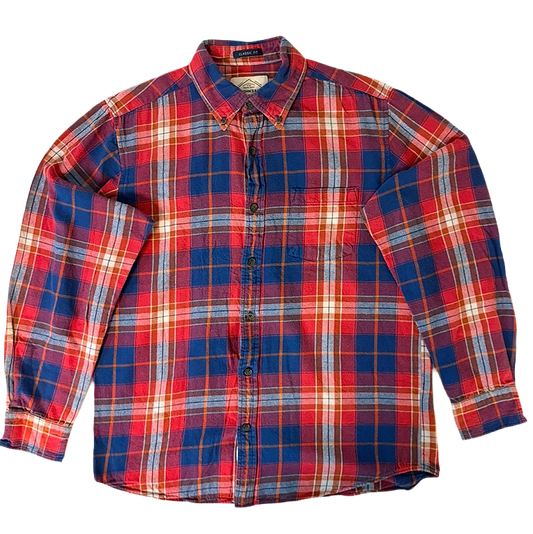 Button-Down Flannel Shirt