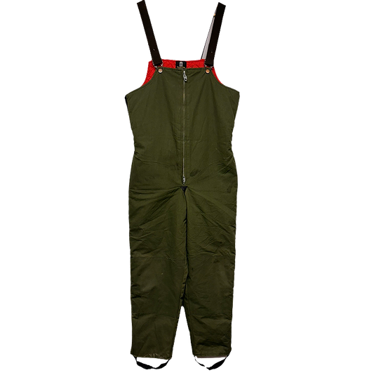 Lined Winter Work Overalls