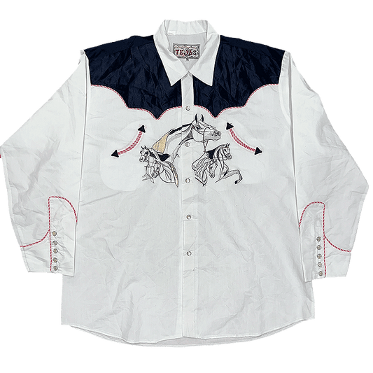 Mexican Emboidered Western Shirt