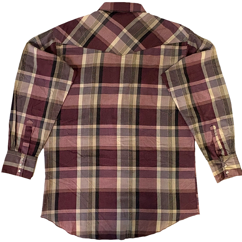 1990s Western Shirt, X-Long Tails